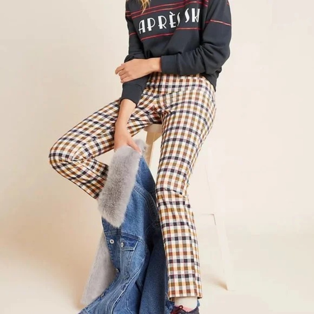 Anthropologie | The essential skinny kick flare corduroy | size 4